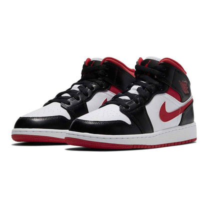 Air Jordan 1 Mid GS 'Black Gym Red' - Kick Game