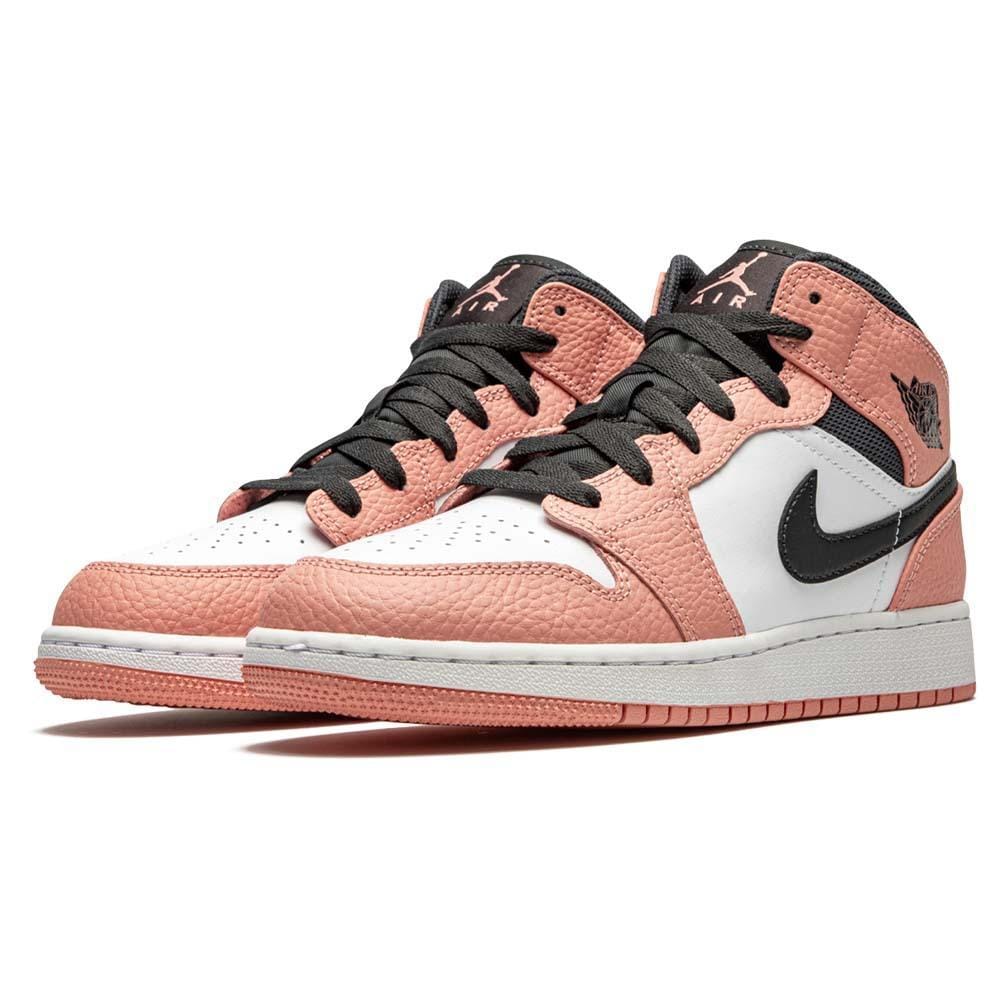 Air Jordan 1 Mid GS ‘Pink Quartz’ - Kick Game