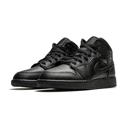 Air Jordan 1 Mid GS 'Triple Black' 2020 - Kick Game
