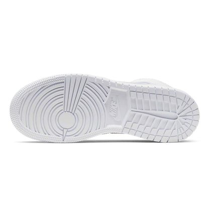 Air Jordan 1 Mid GS 'Triple White' - Kick Game