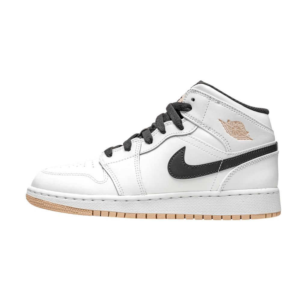 Air Jordan 1 Mid GS 'White Arctic Orange' - Kick Game