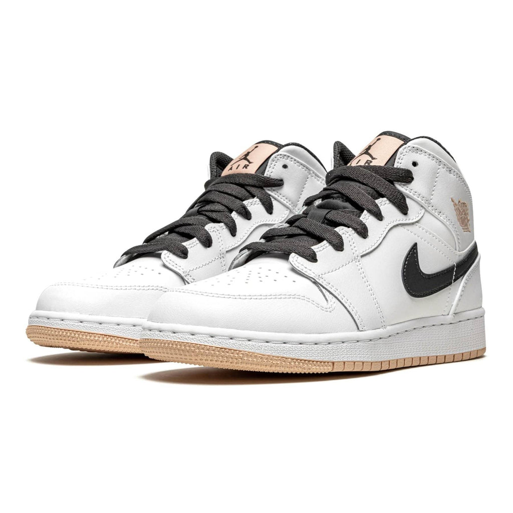 Air Jordan 1 Mid GS 'White Arctic Orange' - Kick Game