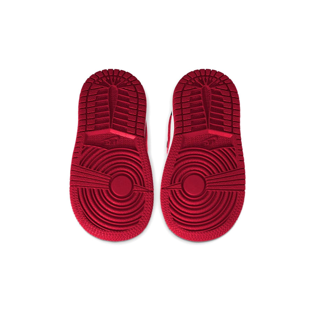 Air Jordan 1 Mid TD 'Black Gym Red' - Kick Game