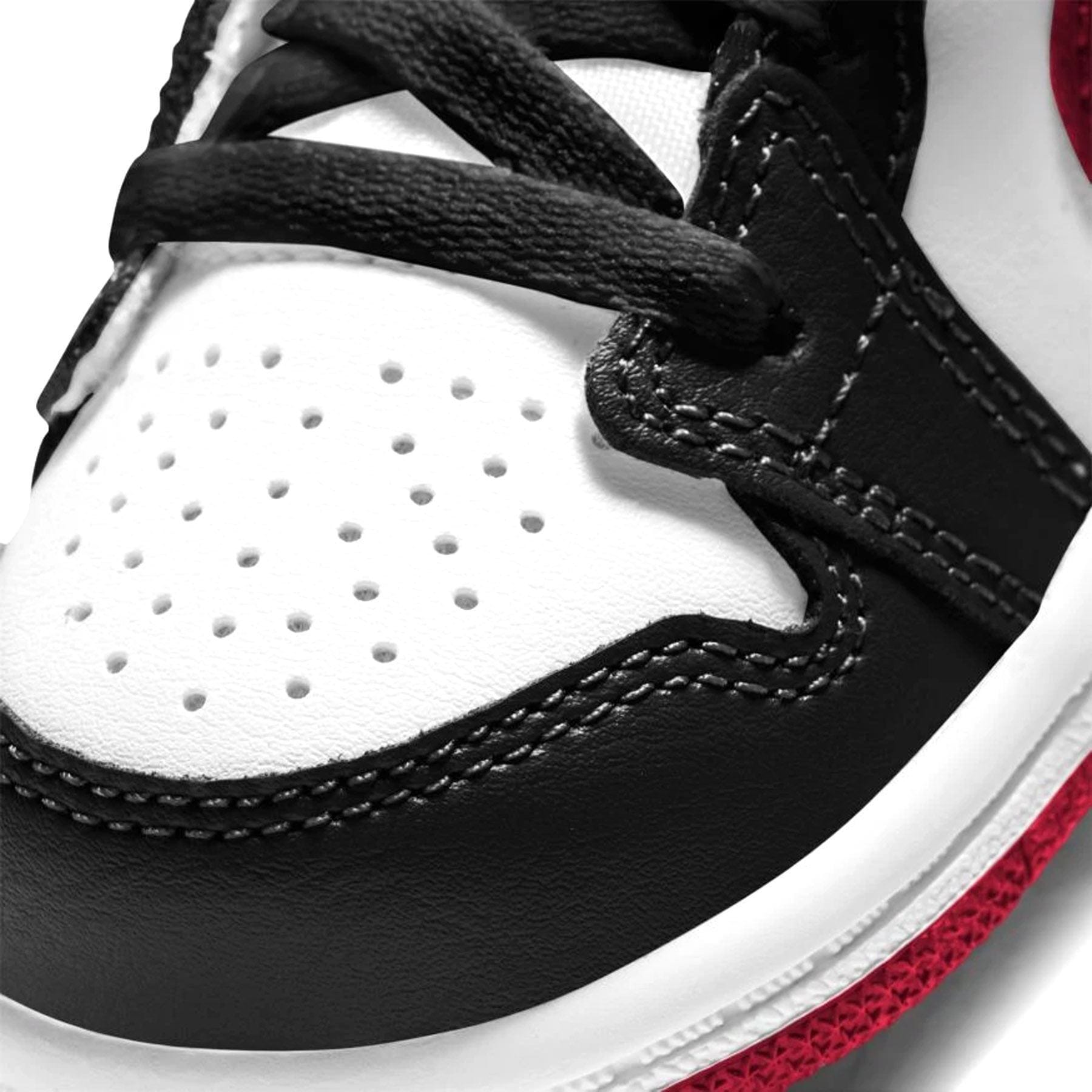 Air Jordan 1 Mid TD 'Black Gym Red' - Kick Game
