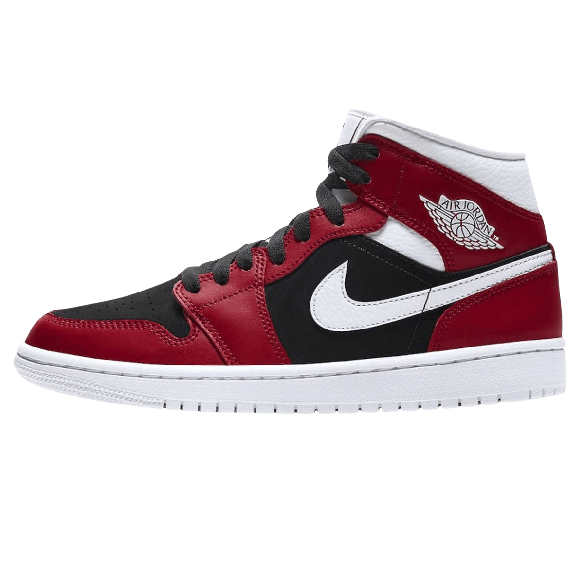 Air Jordan 1 Wmns Mid 'Gym Red Black' - Kick Game