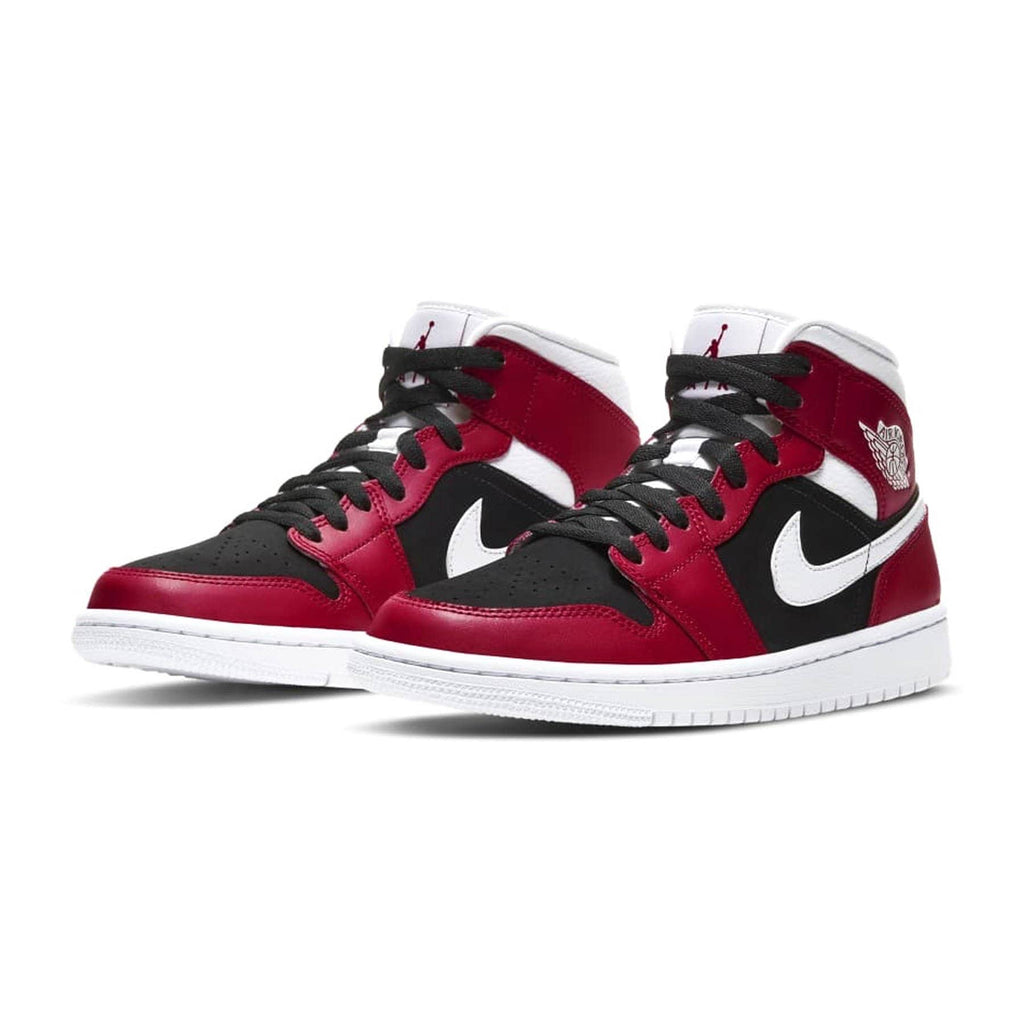 Air Jordan 1 Wmns Mid 'Gym Red Black' - Kick Game