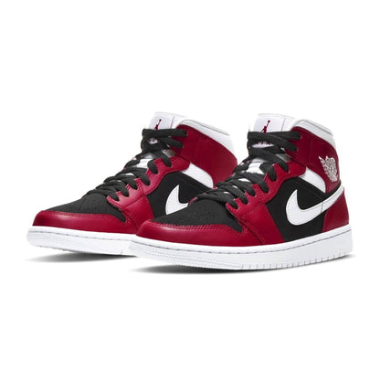 Air Jordan 1 Wmns Mid 'Gym Red Black' - Kick Game