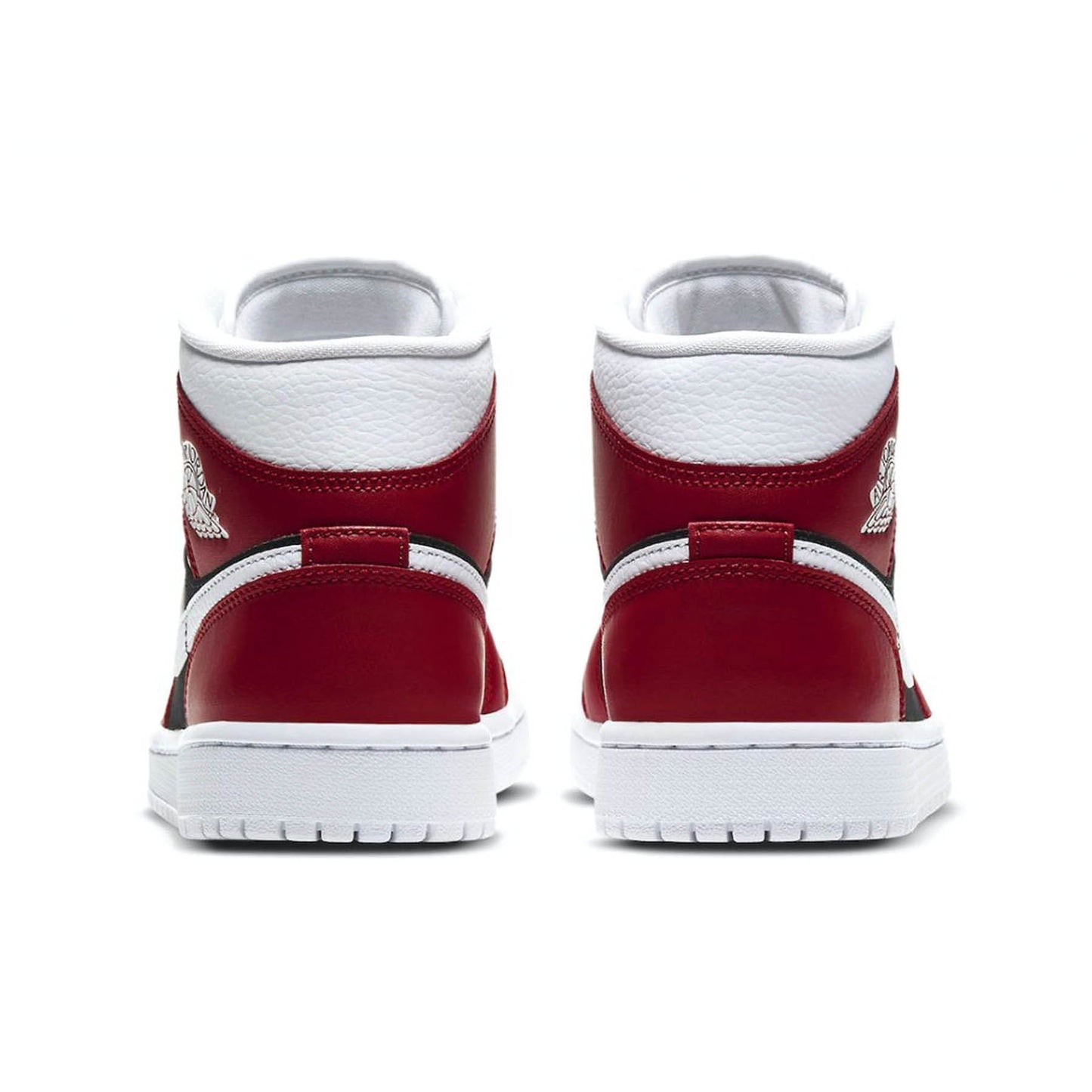 Air Jordan 1 Wmns Mid 'Gym Red Black' - Kick Game