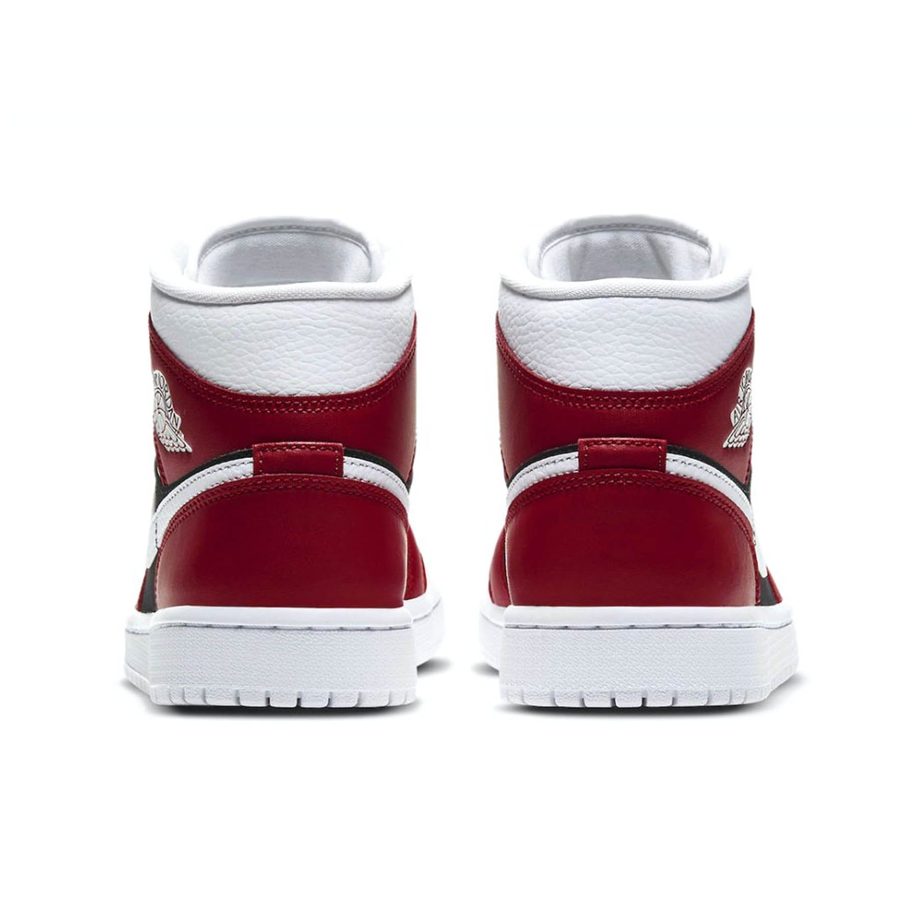 Air Jordan 1 Wmns Mid 'Gym Red Black' - Kick Game