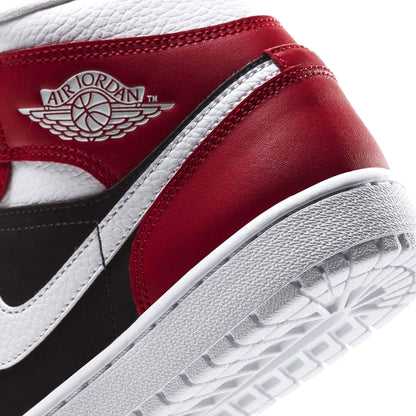 Air Jordan 1 Wmns Mid 'Gym Red Black' - Kick Game