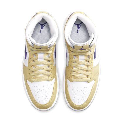 Air Jordan 1 Mid  Wmns 'Lemon Wash' - Kick Game