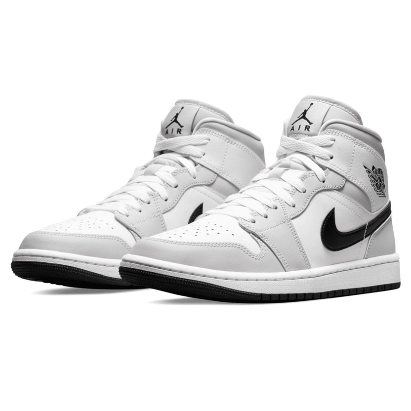 Air Jordan 1 Mid Wmns 'Light Smoke Grey' — Kick Game