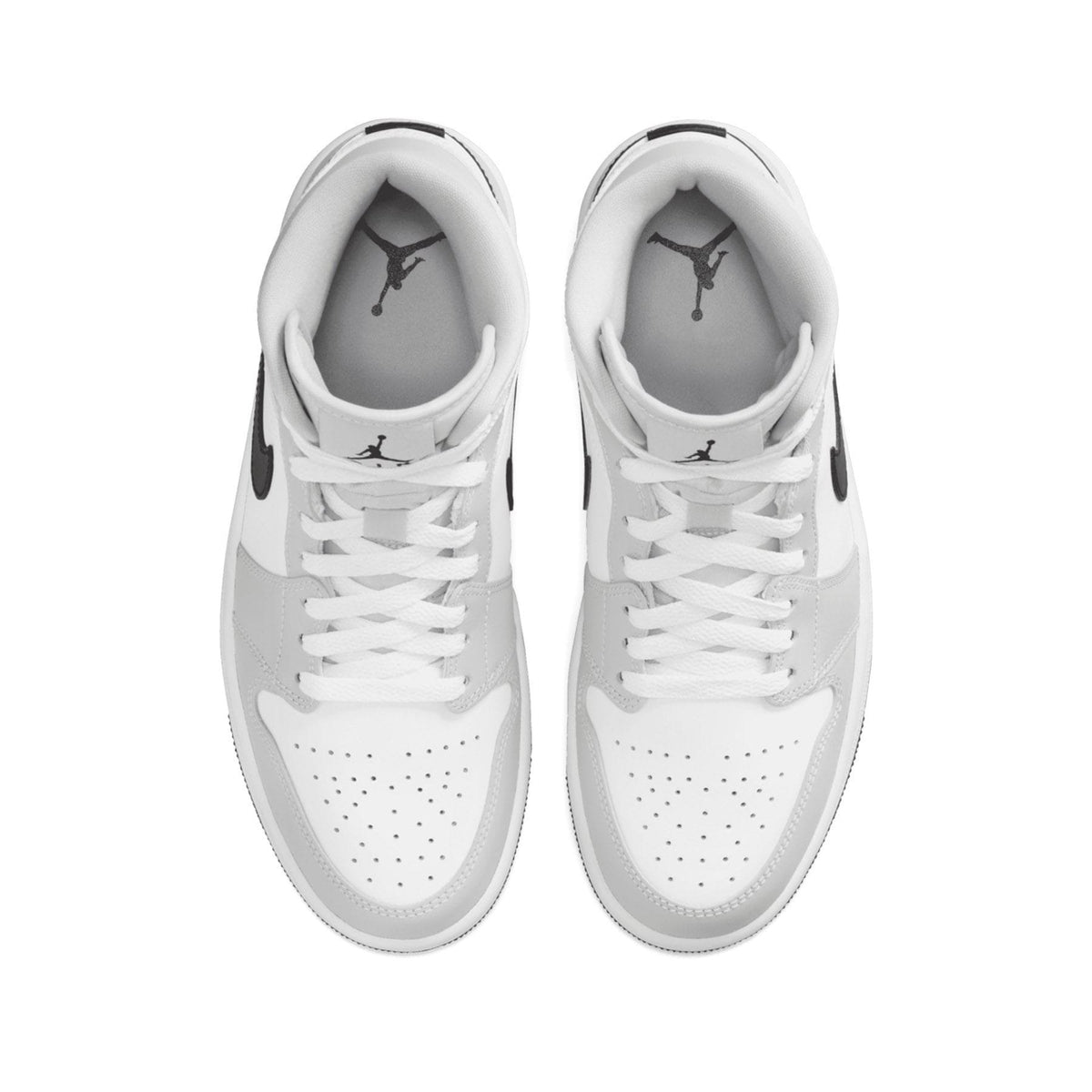 Air Jordan 1 Mid Wmns 'Light Smoke Grey' - Kick Game
