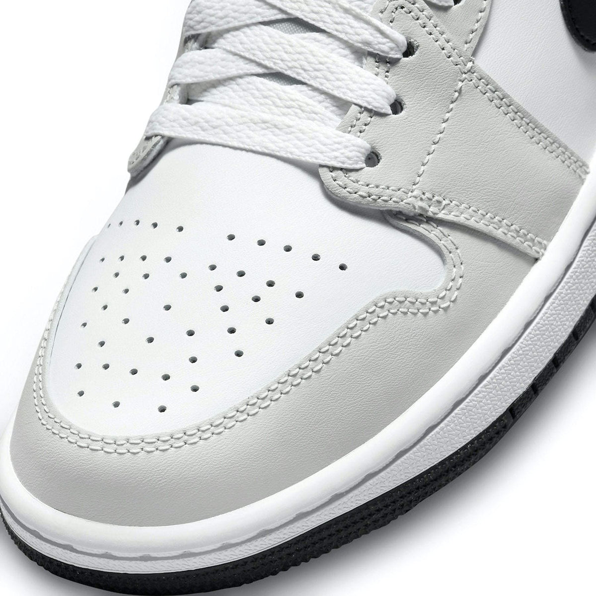 Air Jordan 1 Mid Wmns 'Light Smoke Grey' - Kick Game