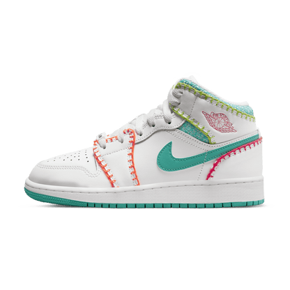 Air Jordan 1 Mid SE GS 'Multi Knit' - Kick Game