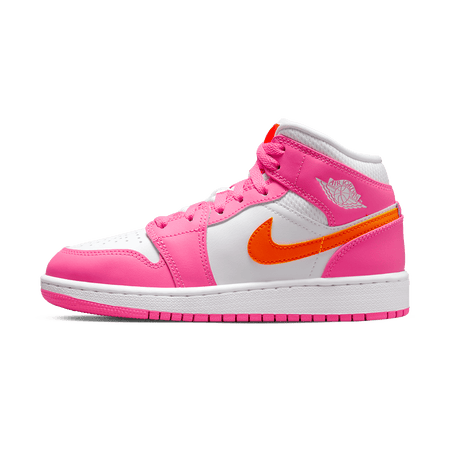 purple pink and orange jordans