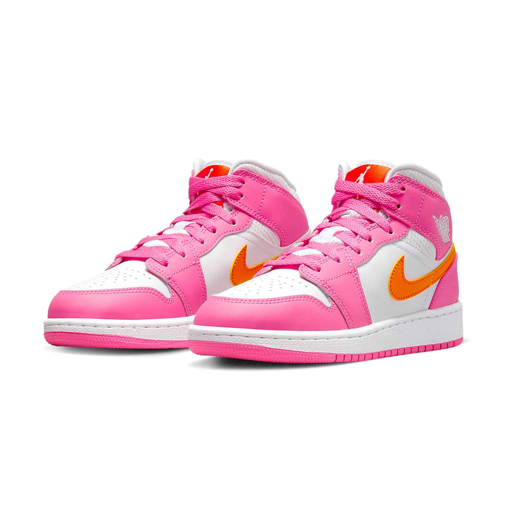 Mid Gs Aj1 Pinksicle Air Jordan Mid GS 'Pinksicle Orange' — Kick Game