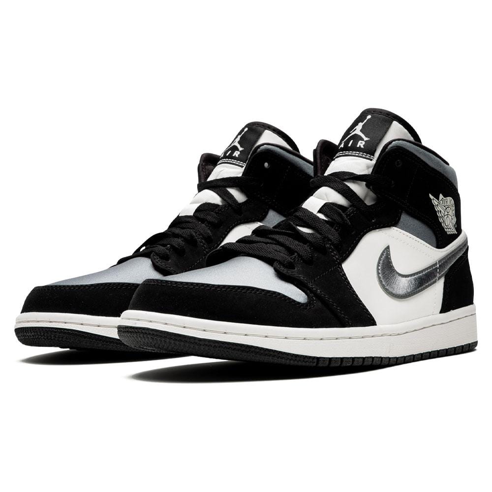 Air Jordan 1 Mid SE 'Satin Smoke Grey' - Kick Game