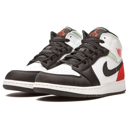 Air Jordan 1 Mid GS 'Red Mint' - Kick Game