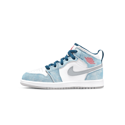 Air Jordan 1 Mid SE PS 'French Blue' - Kick Game