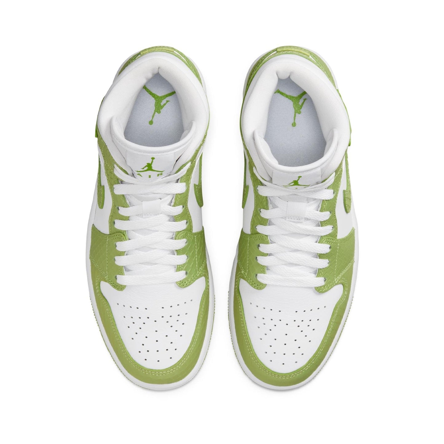 Air Jordan 1 Mid SE Wmns 'Green Python' - Kick Game