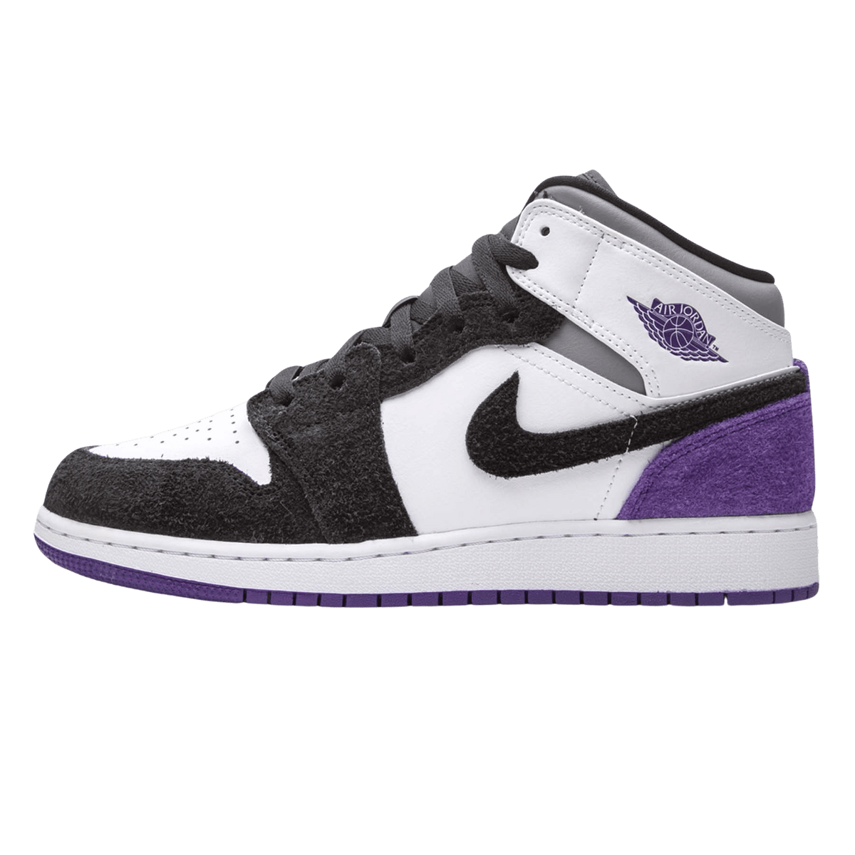 Air Jordan 1 Mid SE GS 'Varsity Purple' - Kick Game