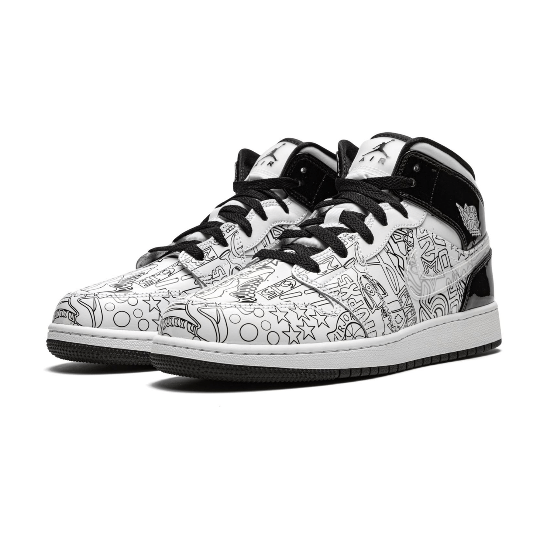 Air Jordan 1 Mid SE GS 'DIY' - Kick Game