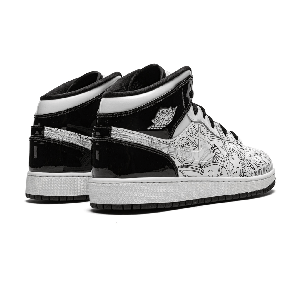 Air Jordan 1 Mid SE GS 'DIY' - Kick Game