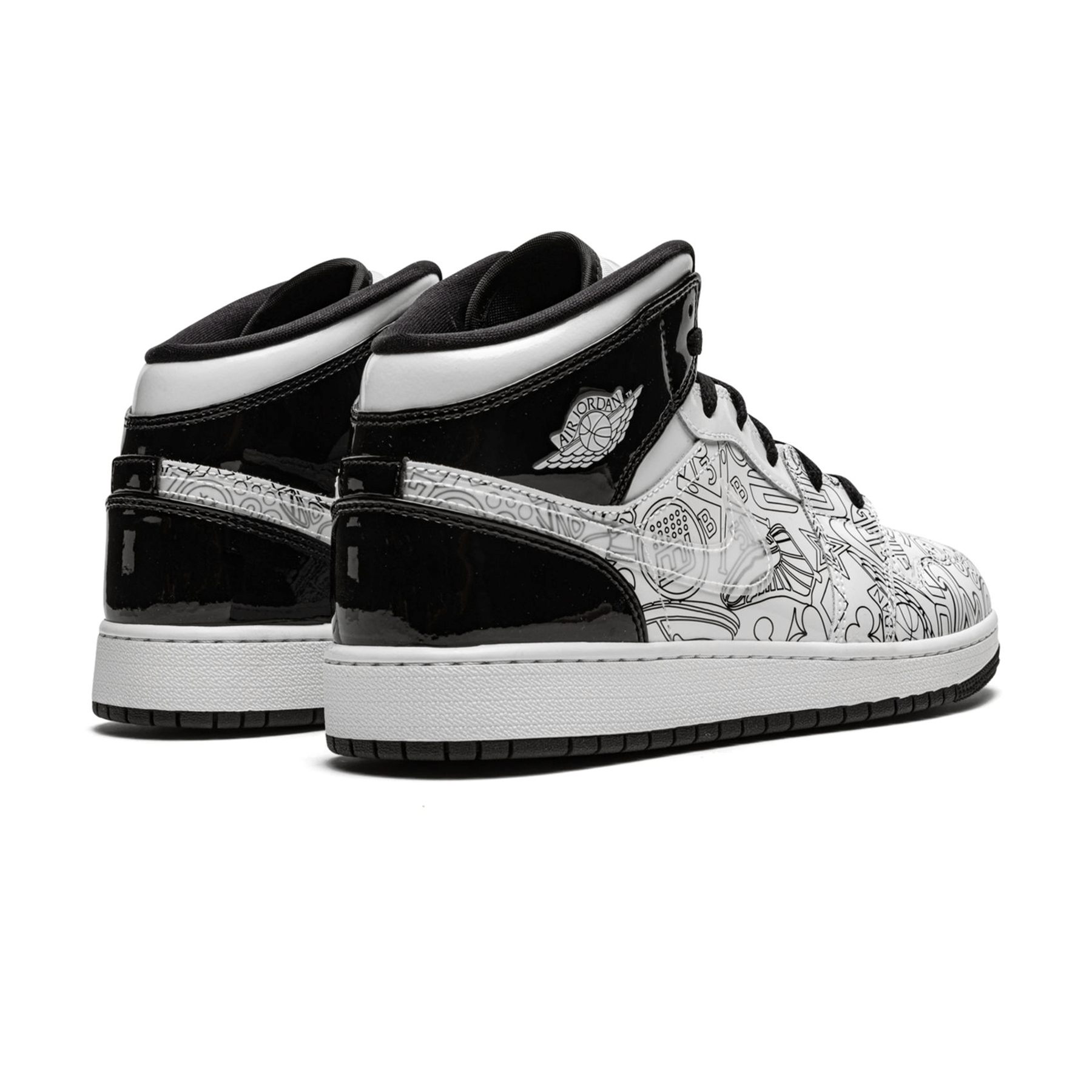 Air Jordan 1 Mid SE GS 'DIY' - Kick Game