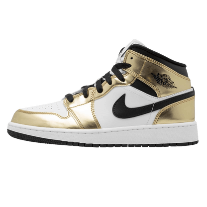 Air Jordan 1 Mid SE GS 'Metallic Gold' - Kick Game