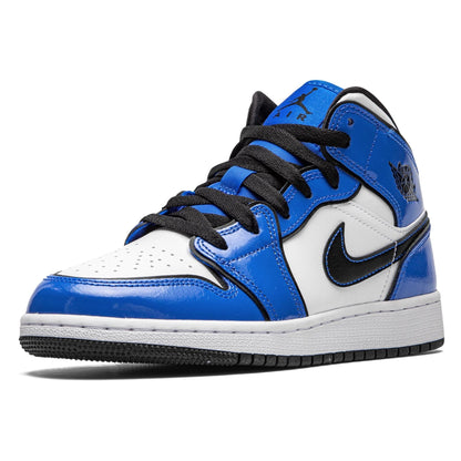 Air Jordan 1 Mid SE GS 'Signal Blue' - Kick Game