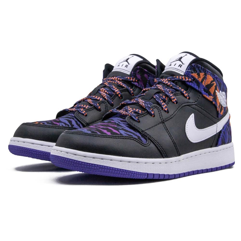 Air Jordan 1 Mid GS 'Tiger Print' - Kick Game