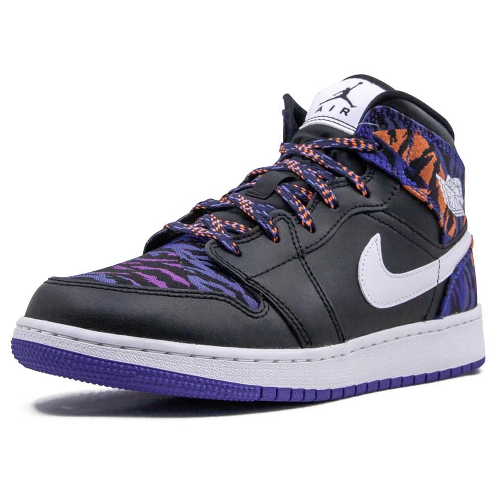 Air Jordan 1 Mid GS 'Tiger Print' - Kick Game