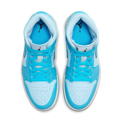 Air Jordan 1 Mid Wmns 'Ice Blue' - Kick Game