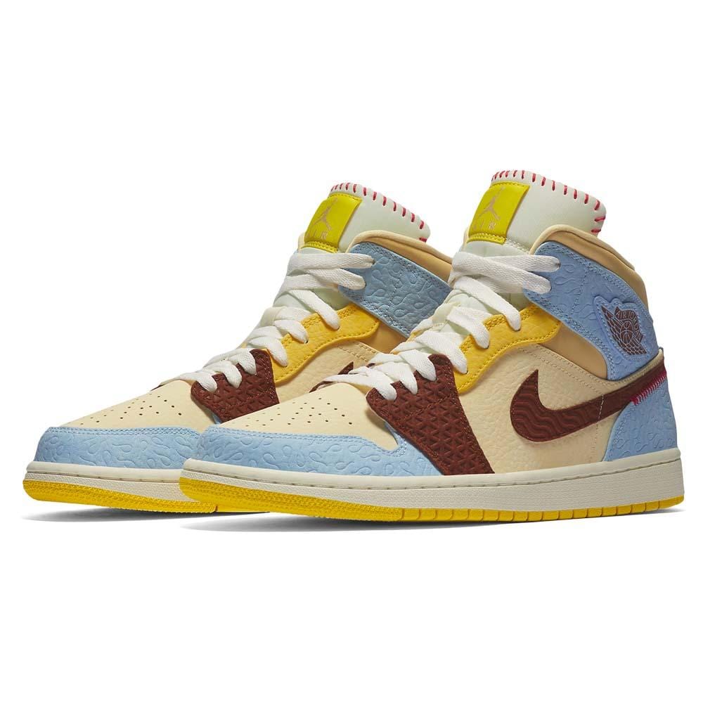 Maison Chateau Rouge x Air Jordan 1 Mid SE 'Fearless' - Kick Game