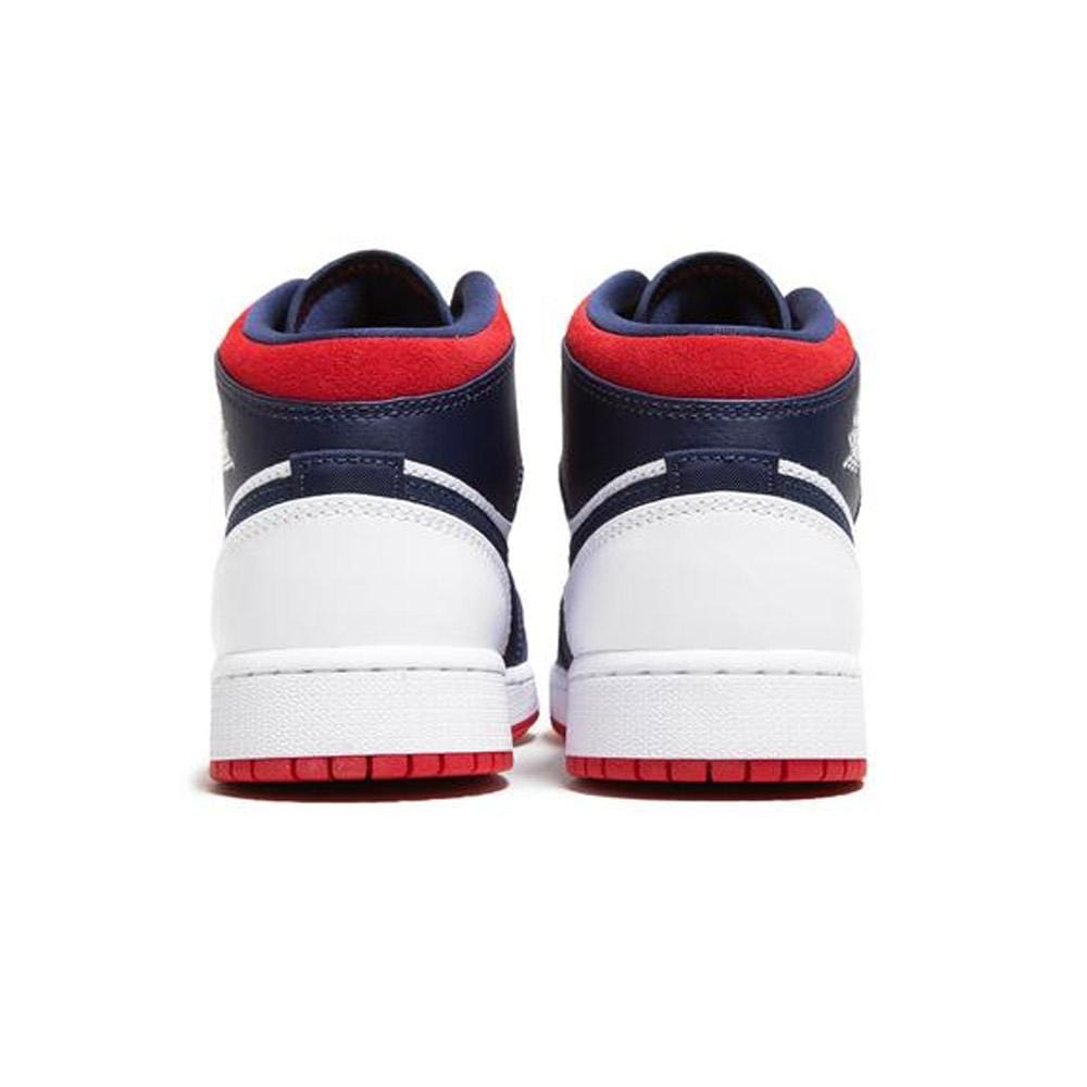 Air Jordan 1 Mid GS 'USA Olympic' - Kick Game