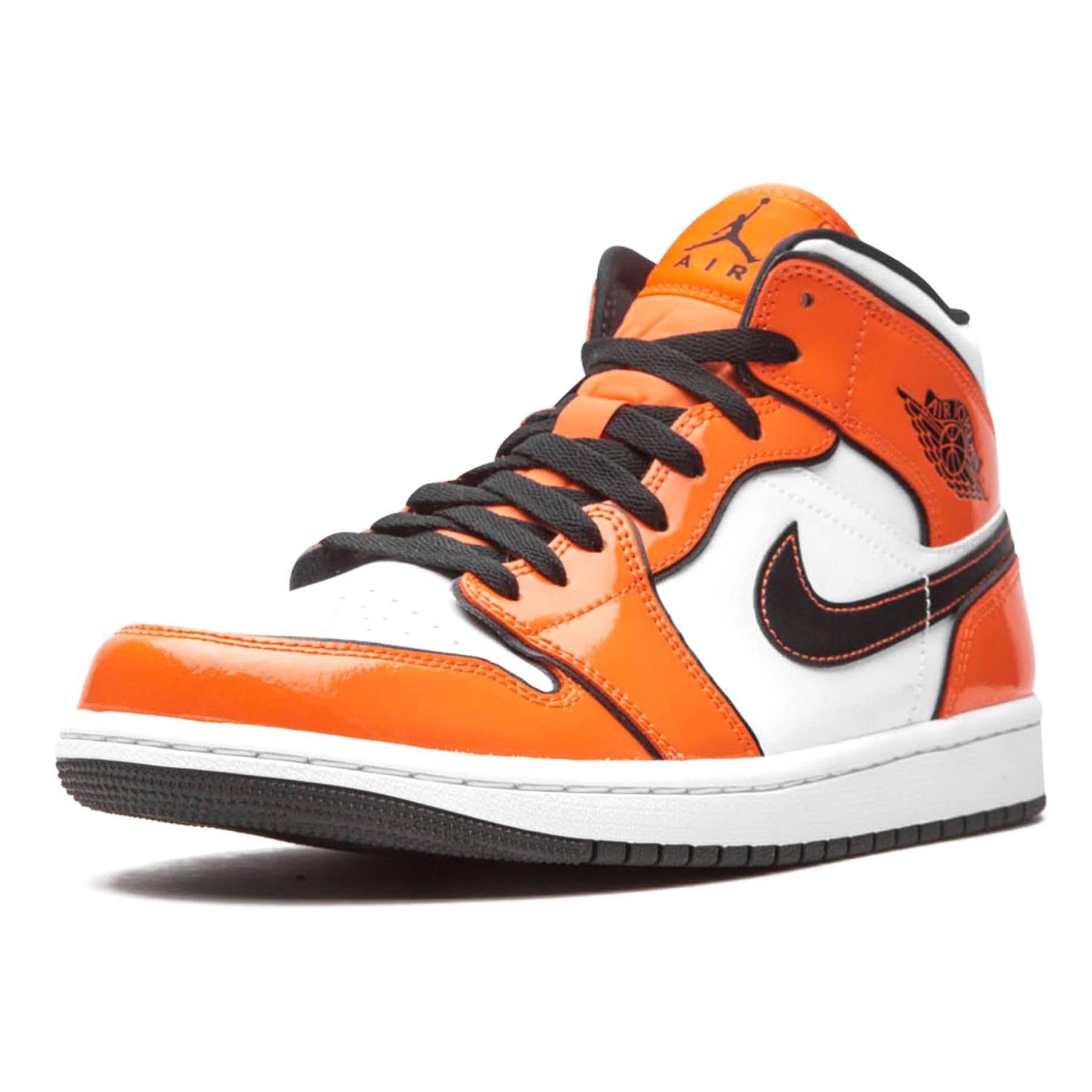 Jordan 1 mid se team orange clearance