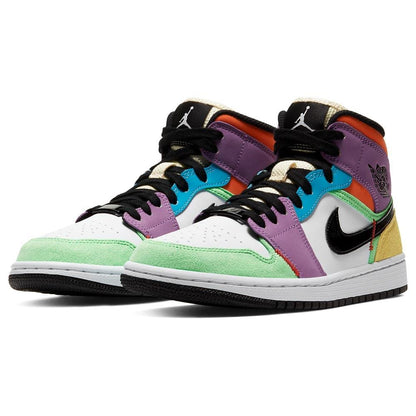 Air Jordan 1 Mid SE Multi-Colour (W) - Kick Game