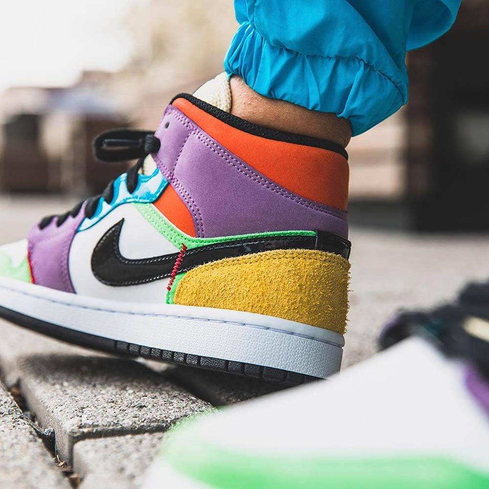 Air Jordan 1 Mid SE Multi-Colour (W) - Kick Game
