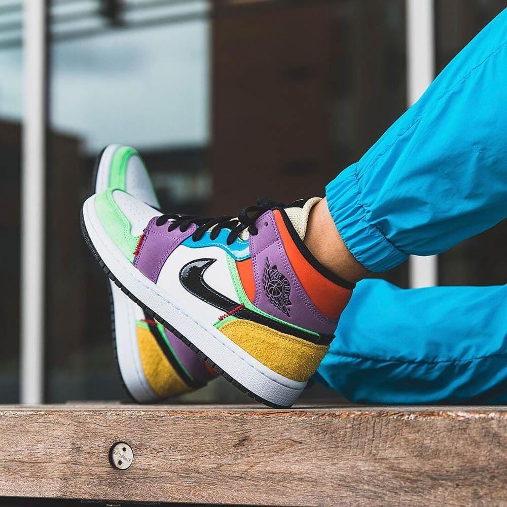 Air Jordan 1 Mid SE Multi-Colour (W) - Kick Game