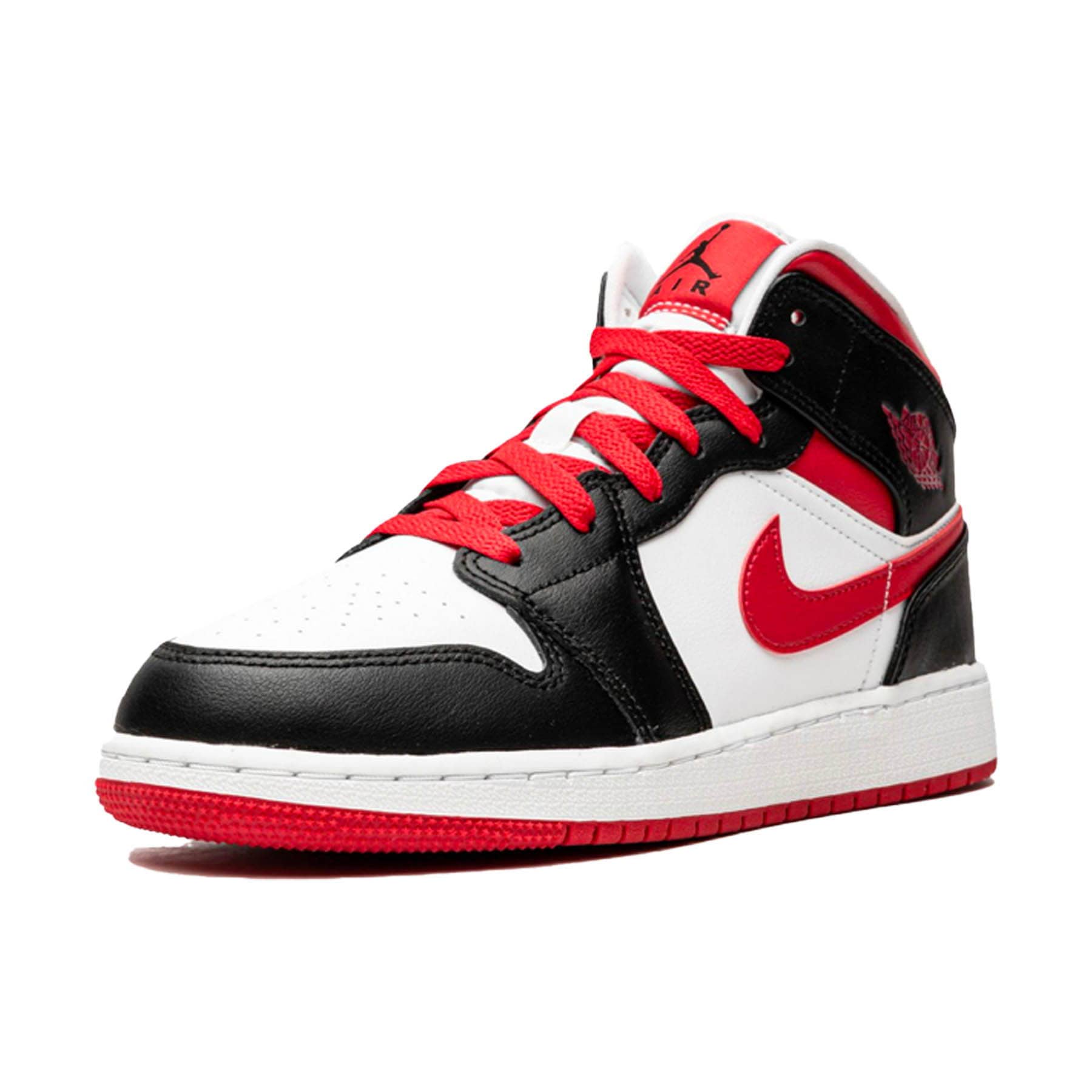 Air Jordan 1 Mid GS 'White Very Berry' - Kick Game