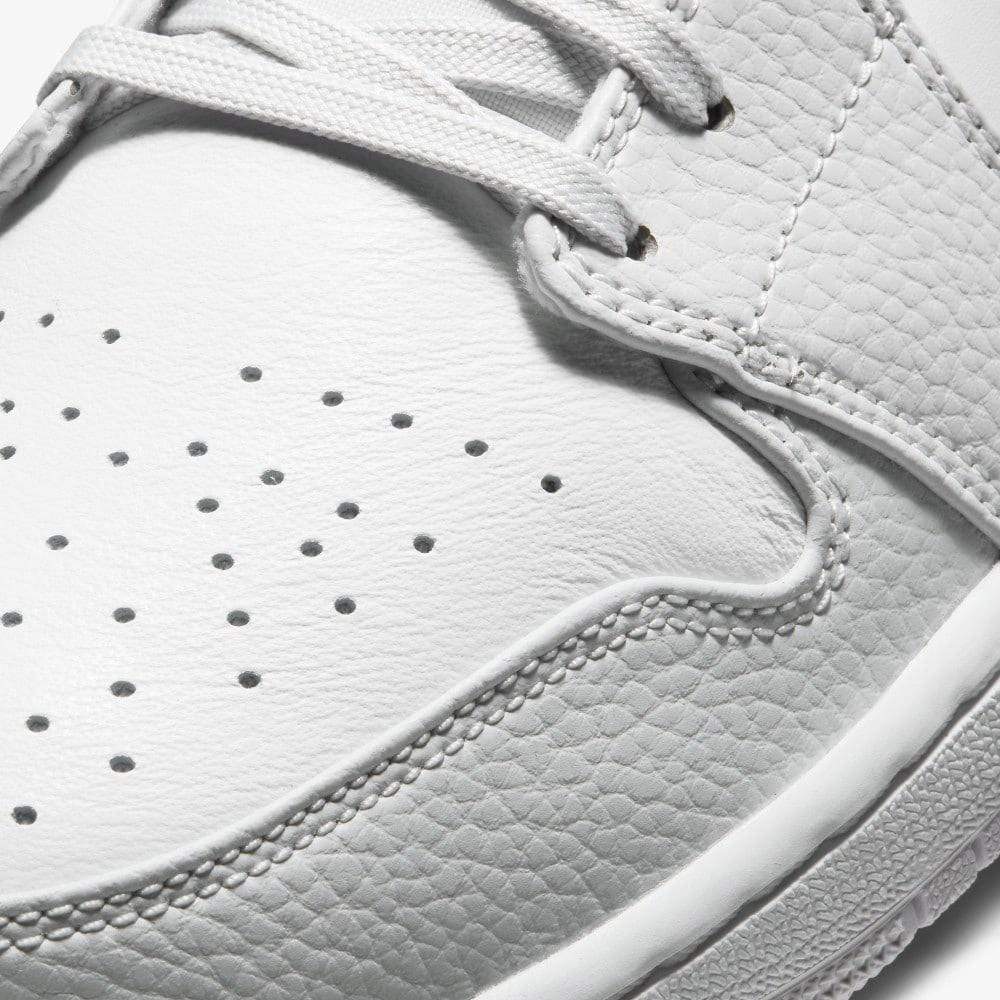 Air Jordan 1 Mid 'Swoosh Logo - Grey Camo' - Kick Game