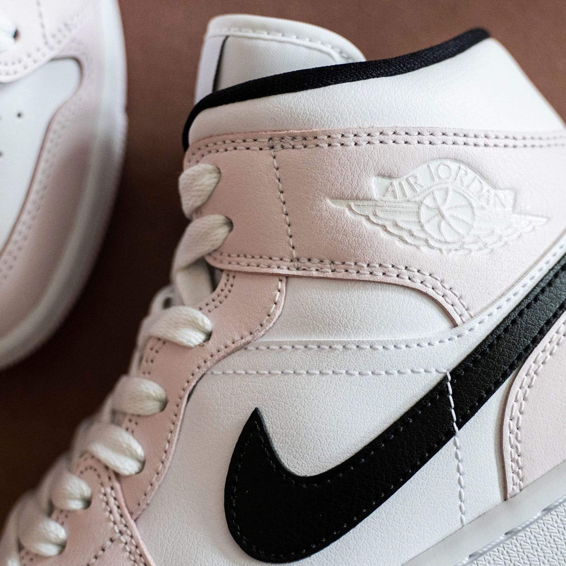 Air Jordan 1 Mid Wmns 'Barely Rose' - Kick Game