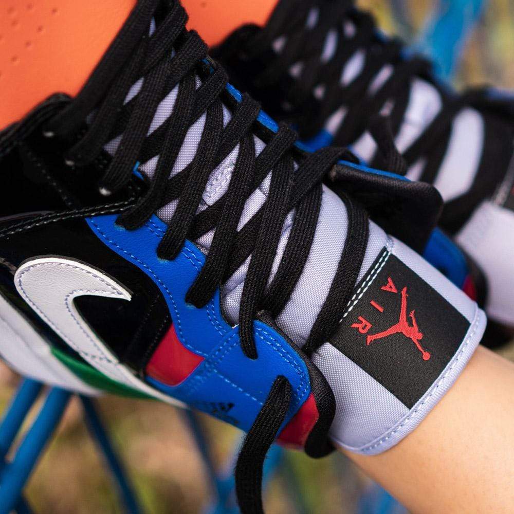 Air Jordan 1 Wmns Mid SE 'Multi Patent' - Kick Game