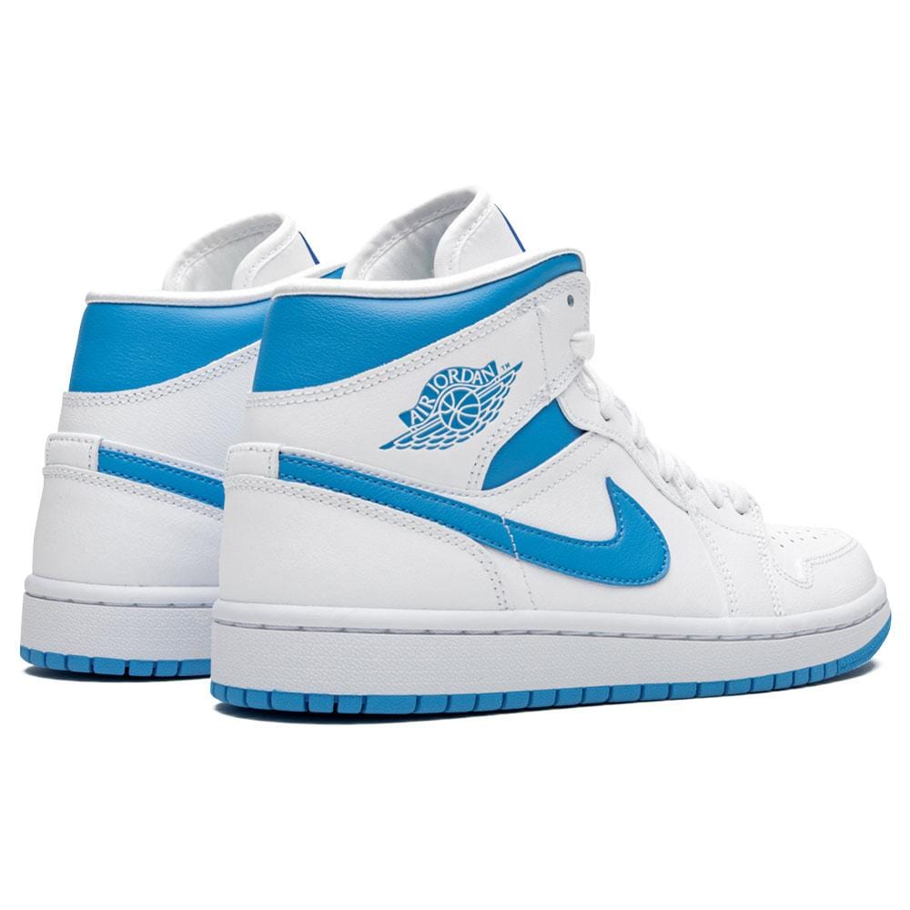 Air Jordan 1 Wmns Mid 'UNC' White Carolina Blue - Kick Game