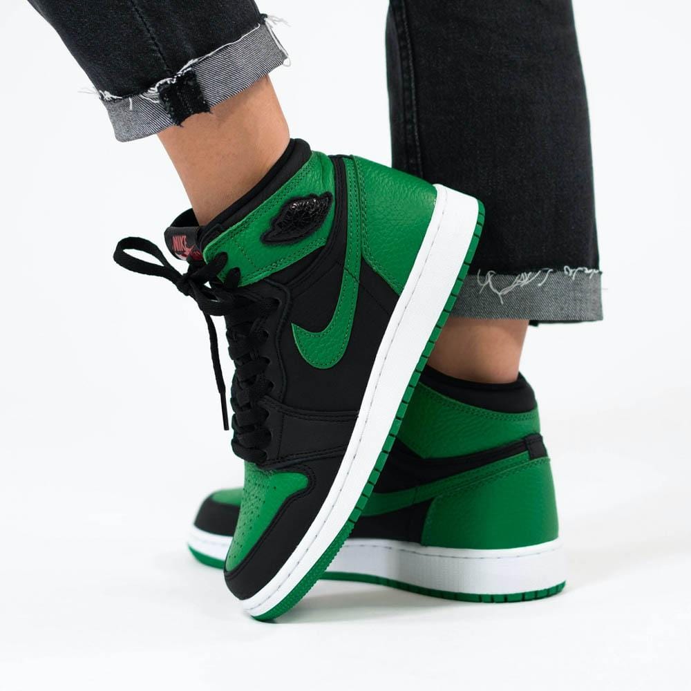 Air Jordan Retro High OG GS 'Pine Green — Kick Game