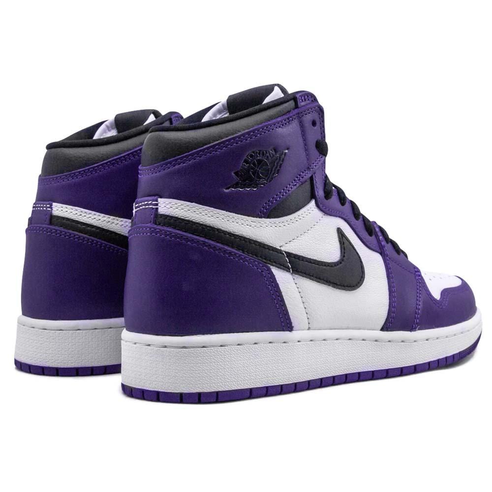 Court purple jordan 1 grade school outlet