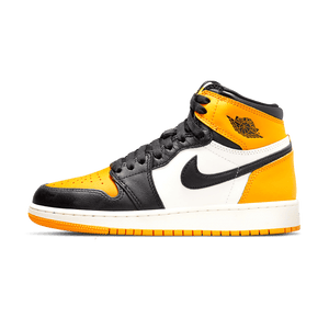 Cette running qui fusionne les modèles 1500 et 1600 en a sous le capot Retro High OG GS 'Yellow Toe'