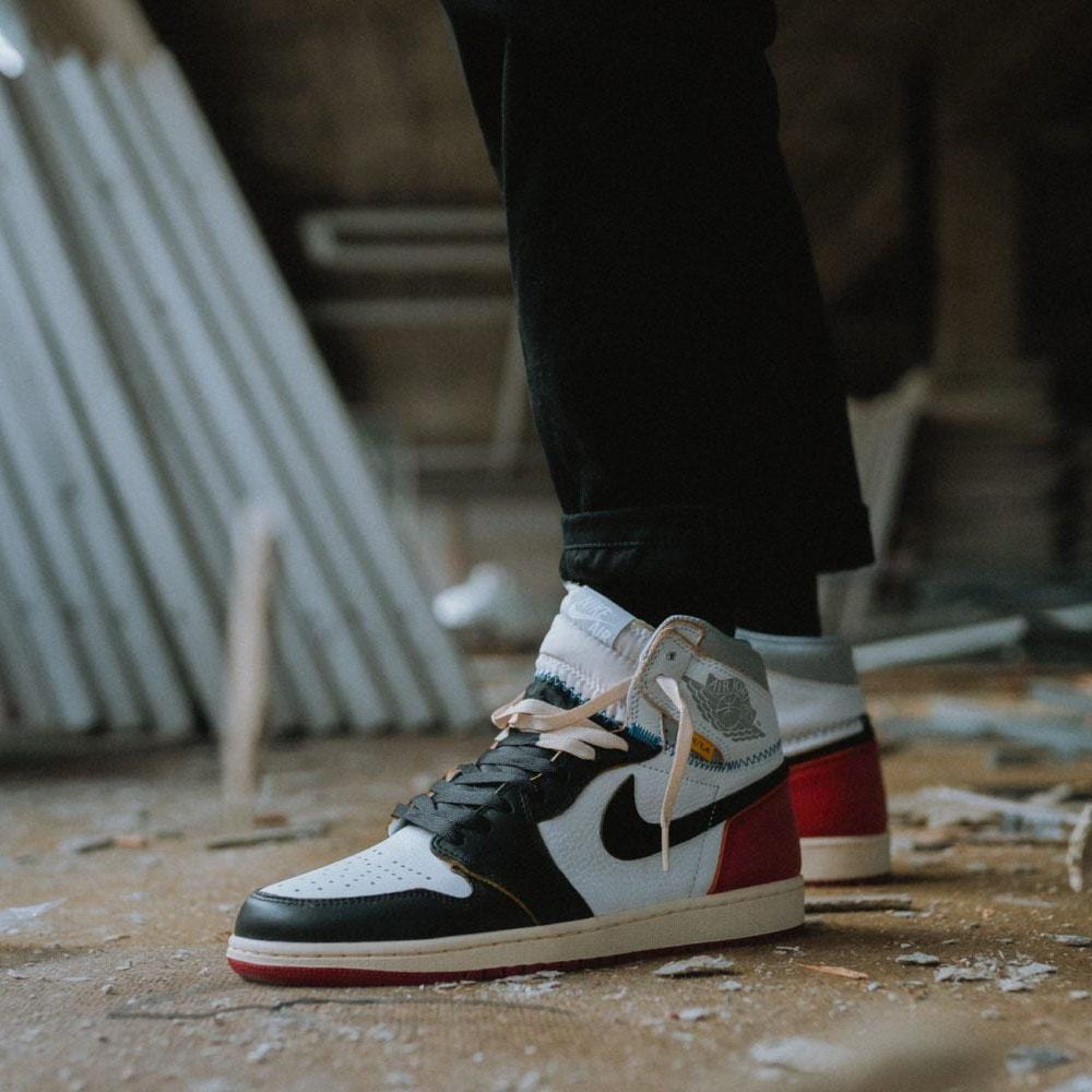 Union x Air Jordan 1 Retro High 'Black Toe' - Kick Game