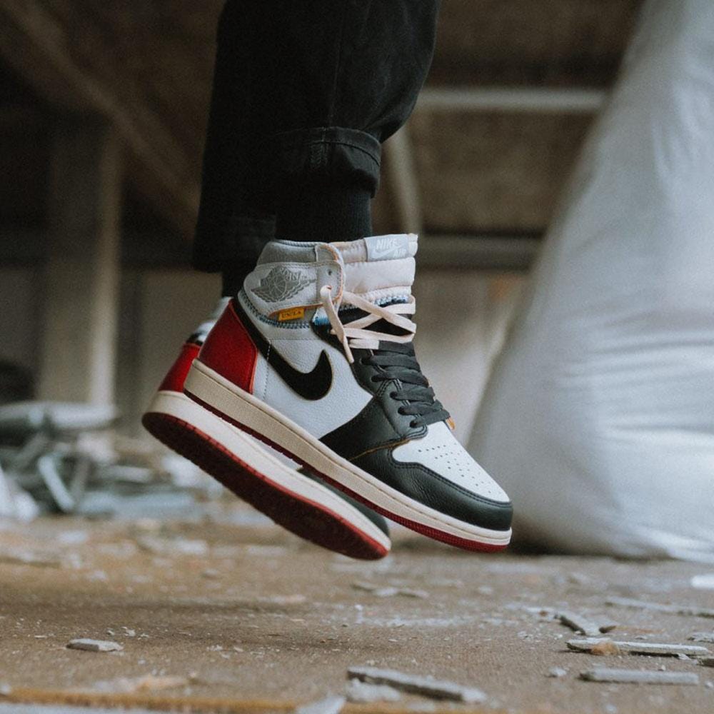 Union x Air Jordan 1 Retro High 'Black Toe' - Kick Game